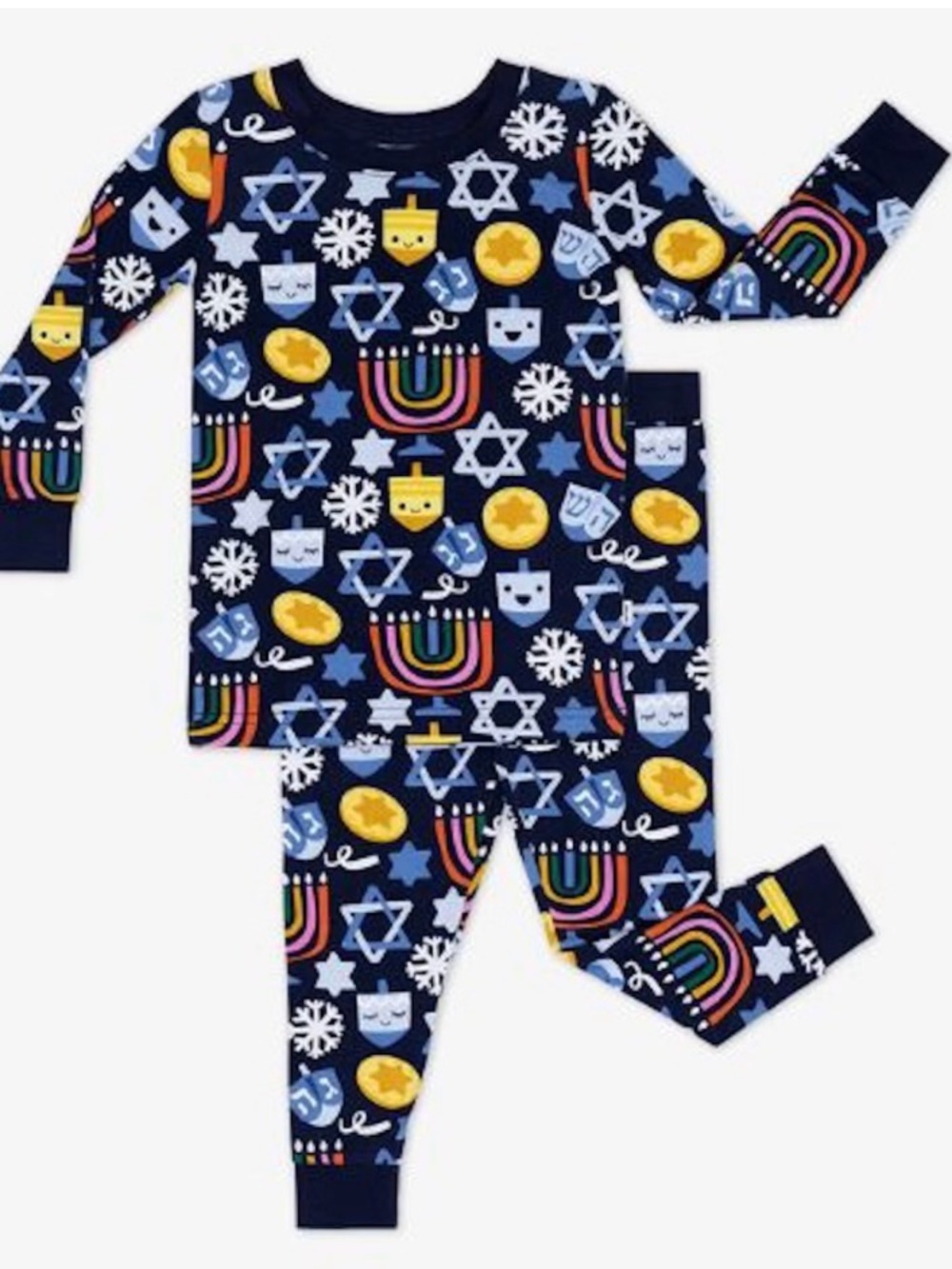 Little Sleepies Kids Hanukkah Pajama Set 3T
